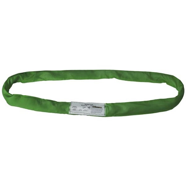 Endless Polyester Round Lifting Sling - 7' (Green)
